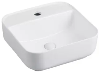 Раковина накладная Aquanet City-2 211281 40 см белый